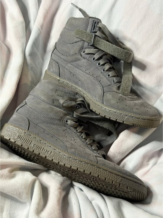 Puma Other - Puma Men's High-Top Sneakers Size 7.5 Gray
